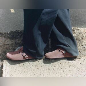 Faded purple Birkenstock Boston clog